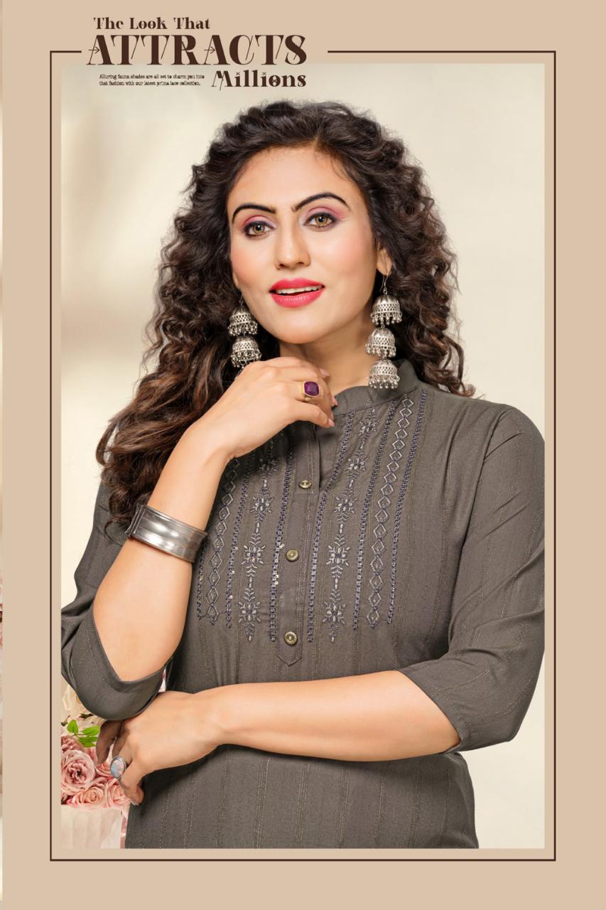 Hirwa Shalini Vol 2 Designer Kurtis Catalog